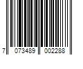 Barcode Image for UPC code 7073489002288