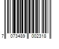 Barcode Image for UPC code 7073489002318