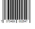 Barcode Image for UPC code 7073489002547