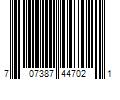 Barcode Image for UPC code 707387447021