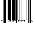 Barcode Image for UPC code 707387771720