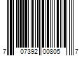 Barcode Image for UPC code 707392008057