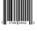 Barcode Image for UPC code 707392240020