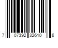 Barcode Image for UPC code 707392326106