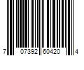 Barcode Image for UPC code 707392604204