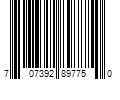 Barcode Image for UPC code 707392897750