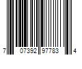 Barcode Image for UPC code 707392977834