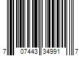 Barcode Image for UPC code 707443349917