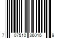 Barcode Image for UPC code 707510360159