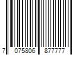 Barcode Image for UPC code 7075806877777