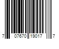 Barcode Image for UPC code 707670190177