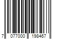 Barcode Image for UPC code 7077000198467