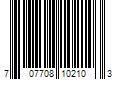 Barcode Image for UPC code 707708102103