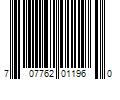 Barcode Image for UPC code 707762011960