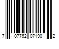 Barcode Image for UPC code 707762071902