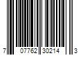 Barcode Image for UPC code 707762302143