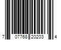 Barcode Image for UPC code 707768202034