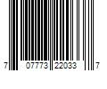 Barcode Image for UPC code 707773220337