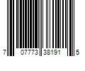 Barcode Image for UPC code 707773381915