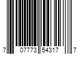 Barcode Image for UPC code 707773543177. Product Name: ACDelco GM Original Equipment Brake Light Switch D1539J Fits 2011 Chevrolet Silverado 1500