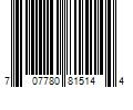 Barcode Image for UPC code 707780815144