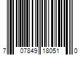 Barcode Image for UPC code 707849180510