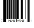 Barcode Image for UPC code 708056070861