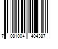 Barcode Image for UPC code 70810044043883