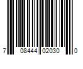 Barcode Image for UPC code 708444020300