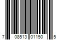 Barcode Image for UPC code 708513011505