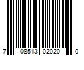 Barcode Image for UPC code 708513020200