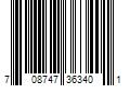 Barcode Image for UPC code 708747363401