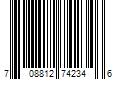 Barcode Image for UPC code 708812742346