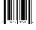 Barcode Image for UPC code 708812742704