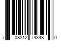 Barcode Image for UPC code 708812743480