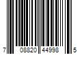 Barcode Image for UPC code 708820449985