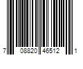 Barcode Image for UPC code 708820465121