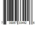 Barcode Image for UPC code 708857334926