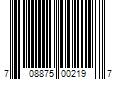 Barcode Image for UPC code 708875002197