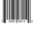 Barcode Image for UPC code 709081980149