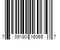 Barcode Image for UPC code 709180160657