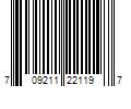 Barcode Image for UPC code 709211221197