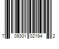 Barcode Image for UPC code 709301021942