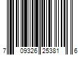 Barcode Image for UPC code 709326253816