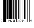 Barcode Image for UPC code 709388347546