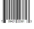 Barcode Image for UPC code 709421223813