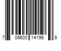 Barcode Image for UPC code 709600141969