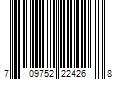 Barcode Image for UPC code 709752224268