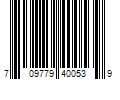 Barcode Image for UPC code 709779400539