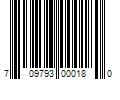 Barcode Image for UPC code 709793000180